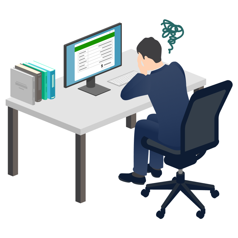 悩みのイメージ